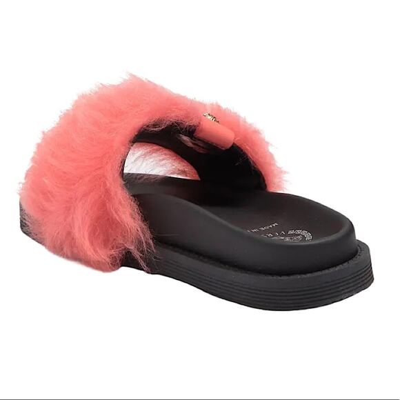 VERSACE Faux Fur Slide Sandal Young Versace Made in Italy - Size 31 - Picture 6 of 10